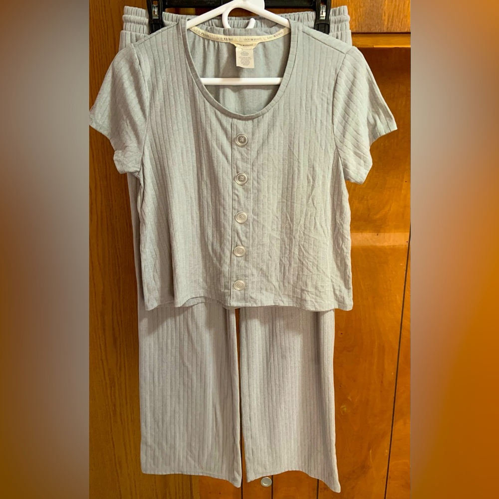 Lucky brand size S gray pajamas